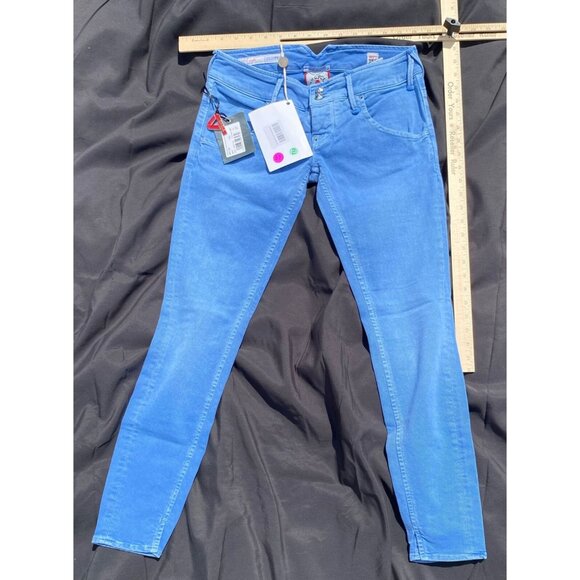 Cycle Denim Skinny Lightweight Comfortable Cobalt Blue Wash Women's Jeans 27 NWT - Picture 2 of 6